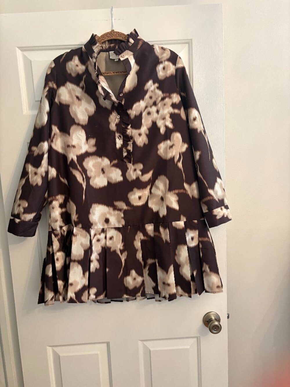 Tuckernuck Dappled Hollyhock Tate Dress (L)